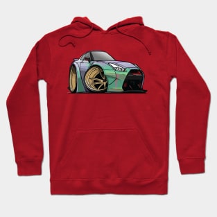 R35 GTR Cartoon Hoodie